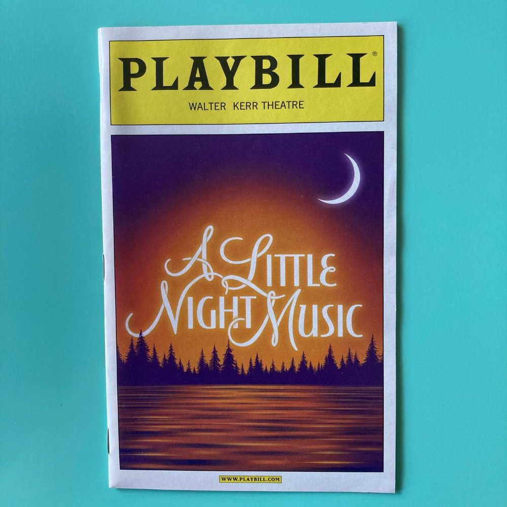 Catherine Zeta-Jones Angela Lansbury  Erin Davie  Playbill A Little Night Music